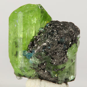 Diopside on Graphite