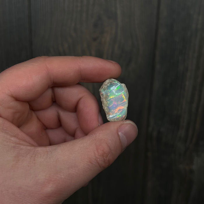 Colorful Ethiopian Opal Rough Top Quality