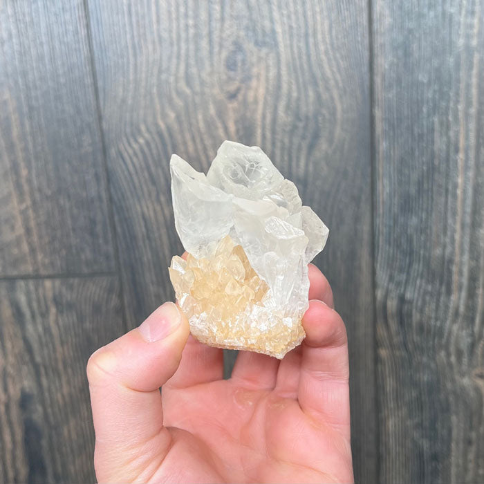 Calcite goblet crystal specimen