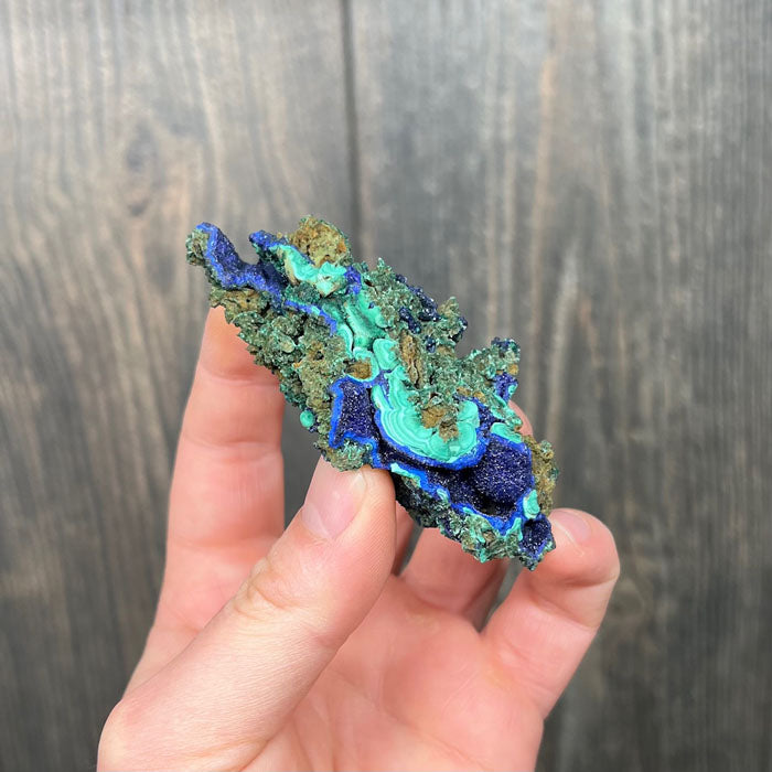 china azurite and malachite specimen