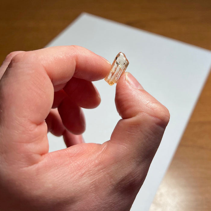 Raw Uncut Topaz Crystal Specimen