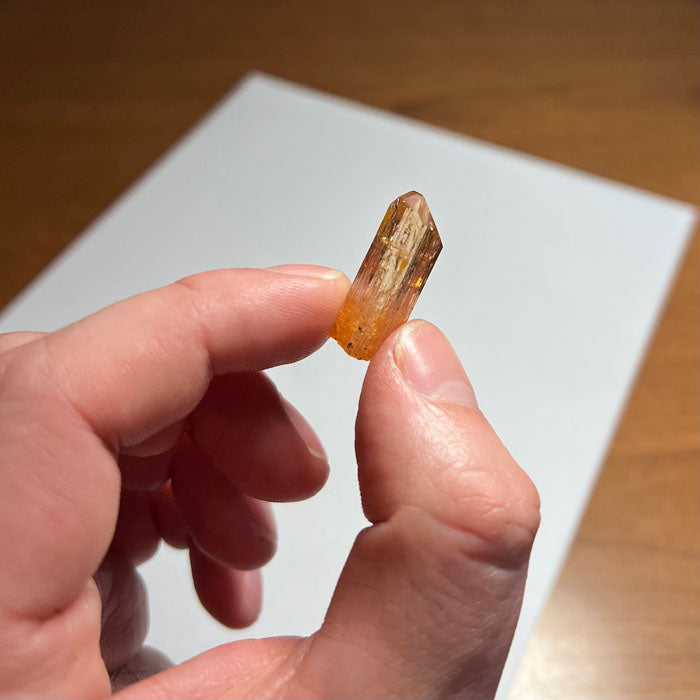Natural Raw Topaz Crystal Specimen