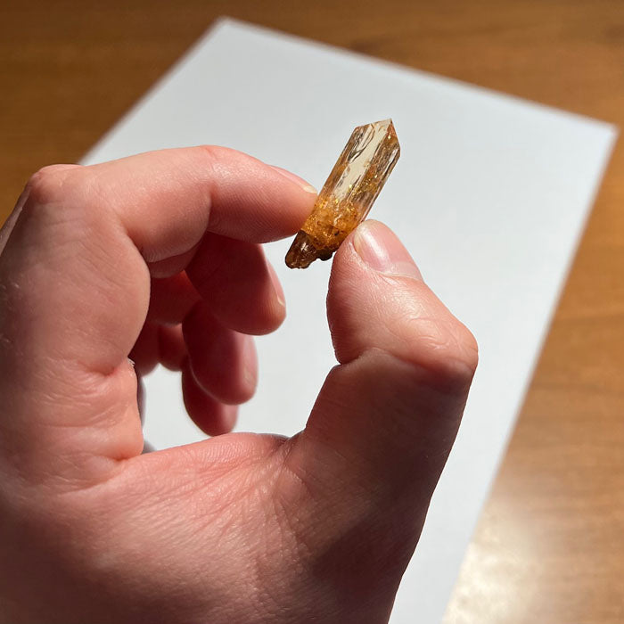 Raw Uncut imperial topaz