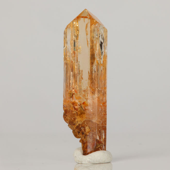Raw uncut Topaz mineral specimen