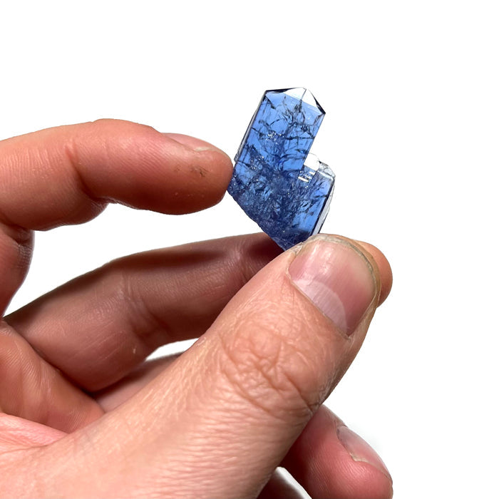 Tanzanite Double Termination Crystal Specimen