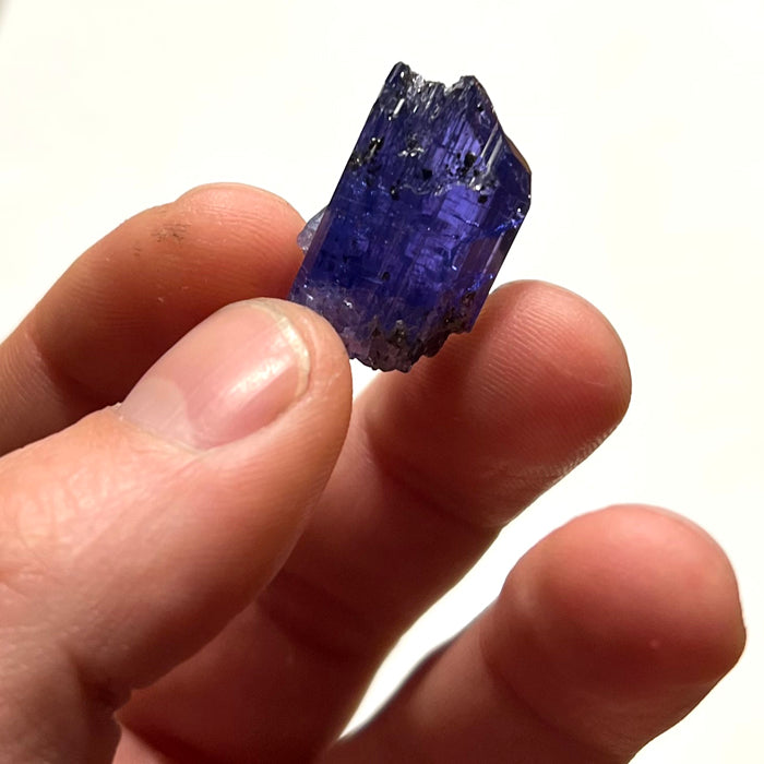 Deep color Tanzanite Crystal