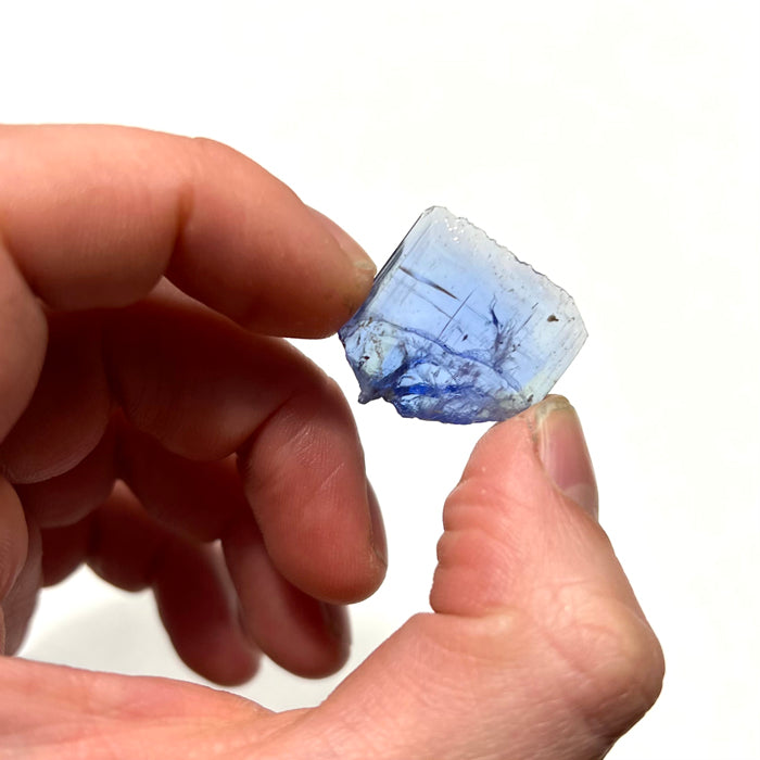 Tabular Tanzanite Crystal Mineral Specimen