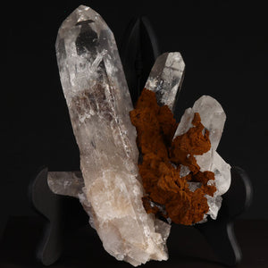 Extra large Quartz Crystal with Hematite