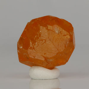 Tanzanian orange garnet crystal specimen