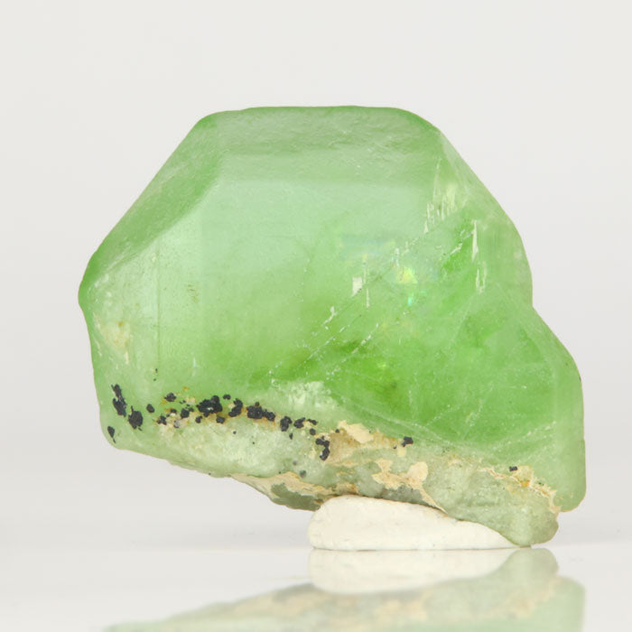 Tabular Minty Peridot Crystal Specimen from Pakistan