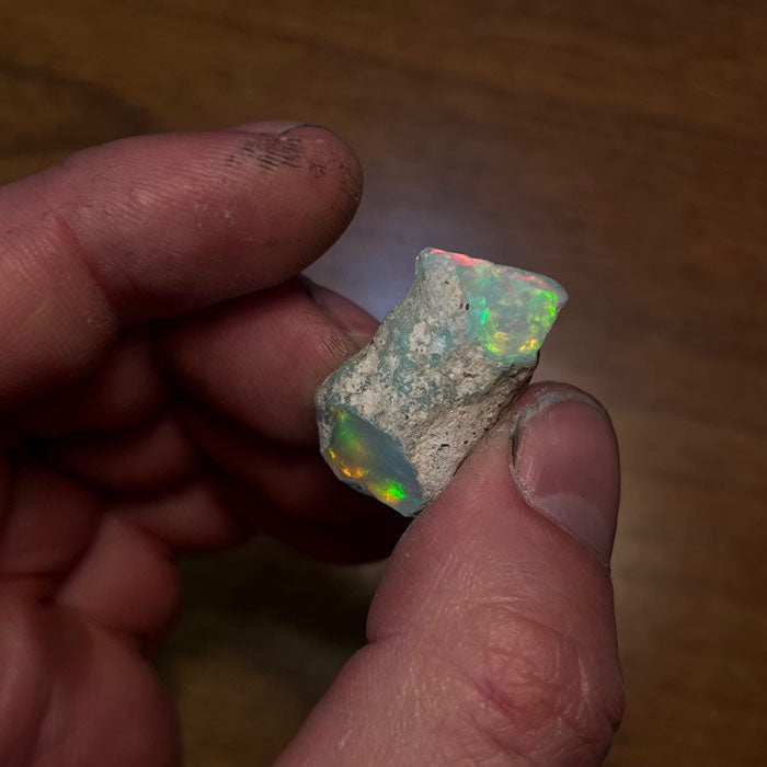 Opal limb cast from ethiopia
