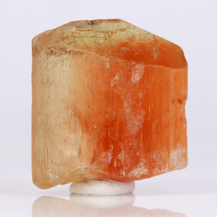 Orange and Yellow Scapolite Crystal Specimen