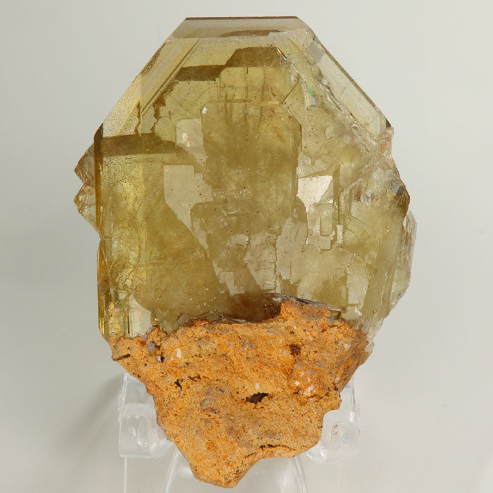 Bariate 46g Brownish Green Barite Crystal - Mineral Mike