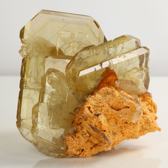 Peru Green Barite Crystal Cluster