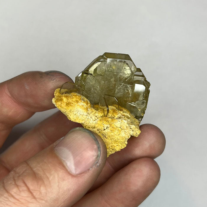 Barite Crystal Specimen on host rock