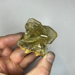 Green Barite Mineral Specimen Crystal Cluster