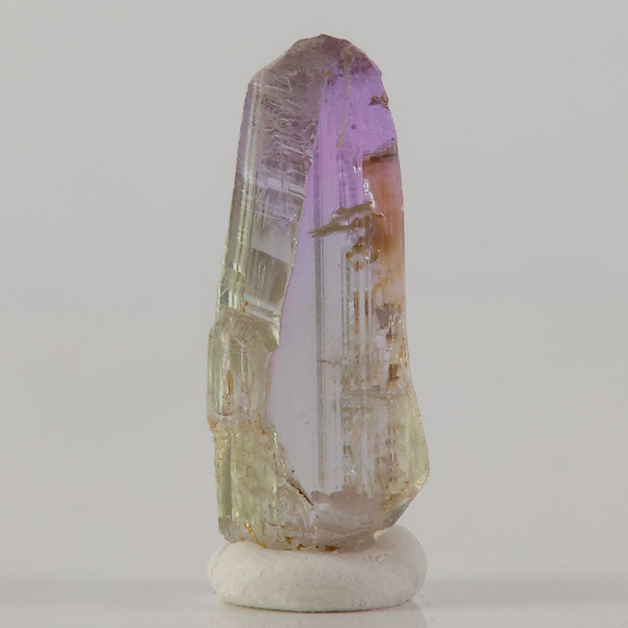 Pink and yellow tanzanite crystal Mererani Tanzania