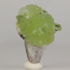 Prehnite tanzanite diopside specimen Tanzania