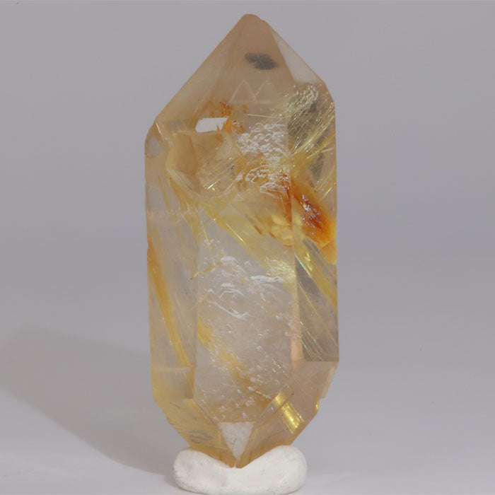 Rutilated Quartz Crystal Specimen