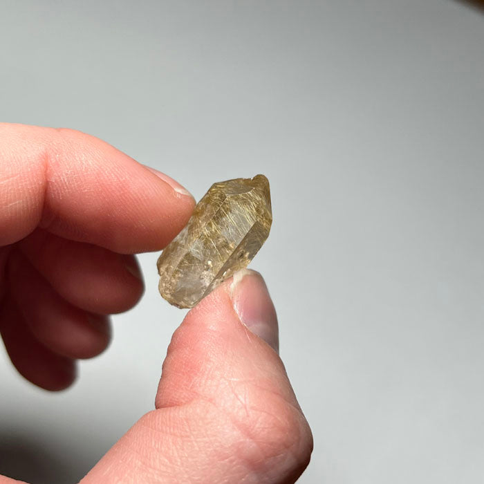 Golden Rutile from Brazil