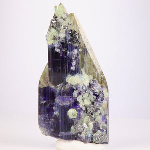 Natural Color Tanzanite Crystal Specimen from Tanzania