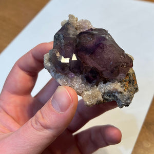 amethyst crystal specimen