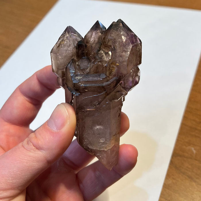 Zimbabwe amethyst cluster specimen