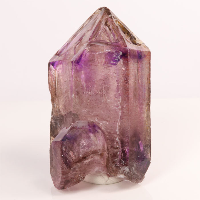 skeletal amethyst crystal specimen