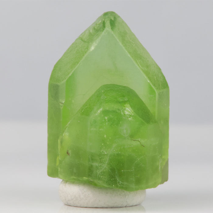 Double Peridot Crystal Specimen