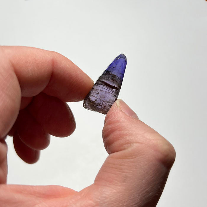 Natural Tanzanite Mineral Specimen