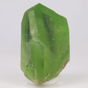 Fine green peridot crystal specimen