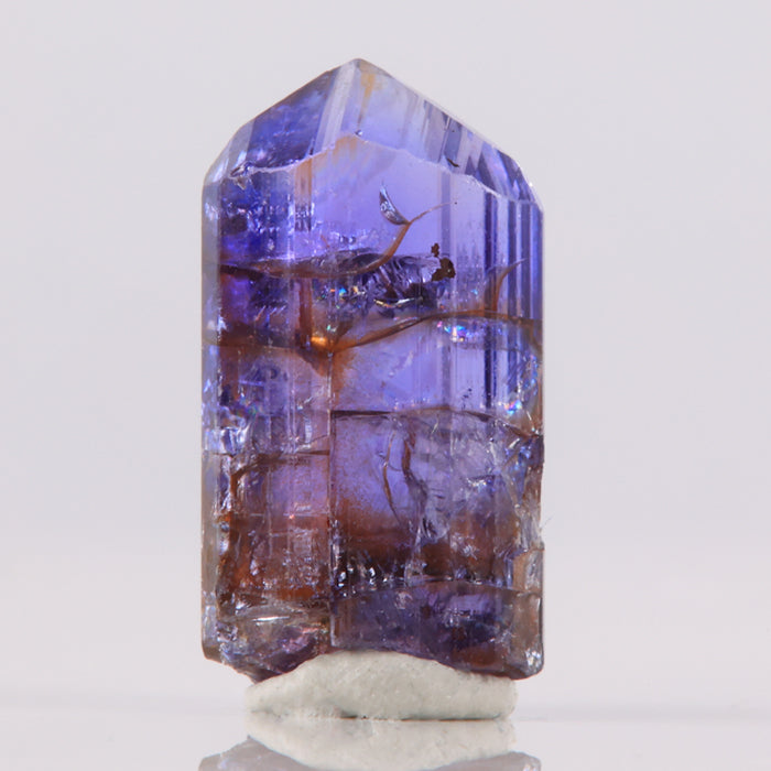 Gemmy Purple Tanzanite Crystal Specimen