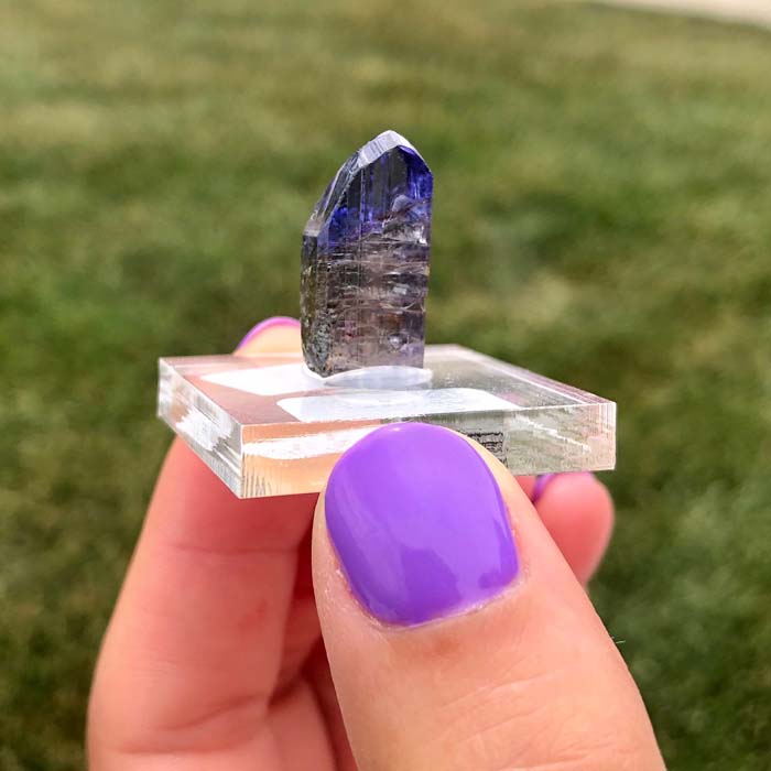 Raw Natural Unheated Tanzanite Crystal