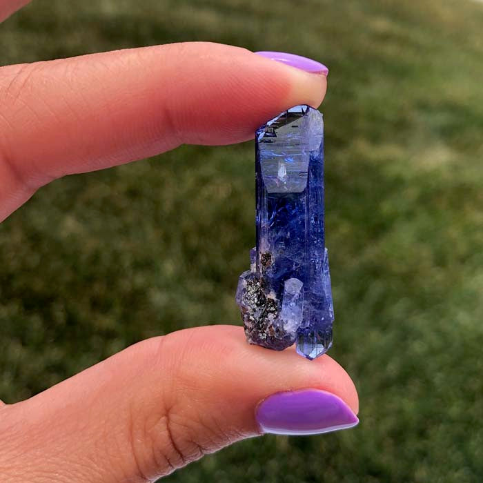 Tanzanite Crystal Blue Raw Specimen Rough
