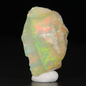Raw uncut ethiopian opal gemstone