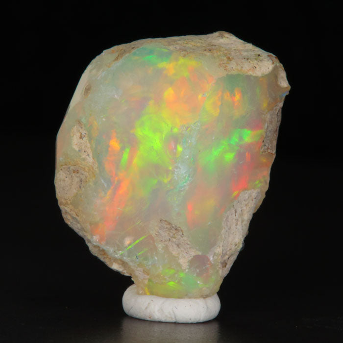 rough ethiopian opal cutting material