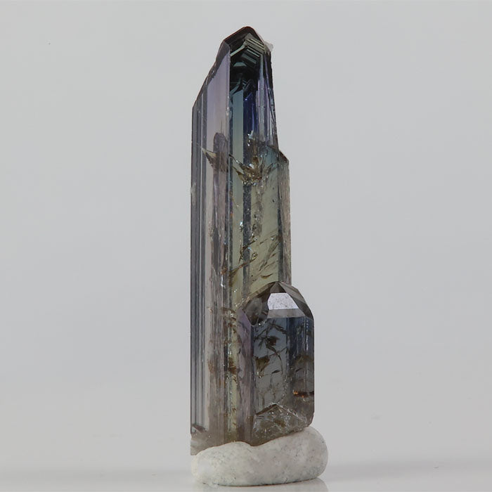 Natural unheated tanzanite crystal Mererani Tanzania violet blue specimen