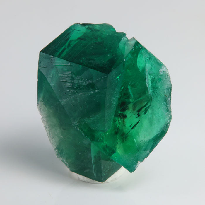 green cubic rogerley fluorite crystal