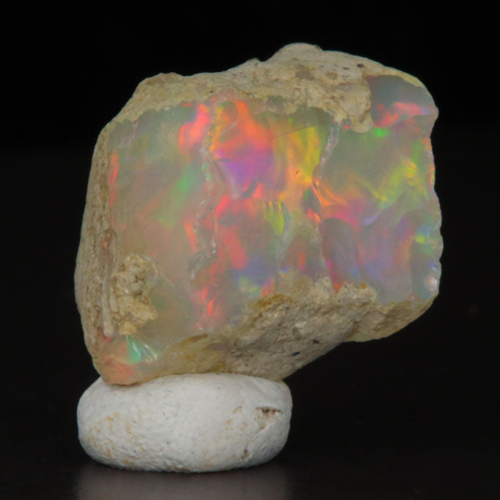 Rough Multicolor Ethiopian Opal Raw Specimen