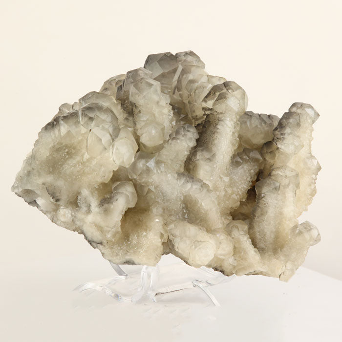 Sculptural calcite mineral specimen from China