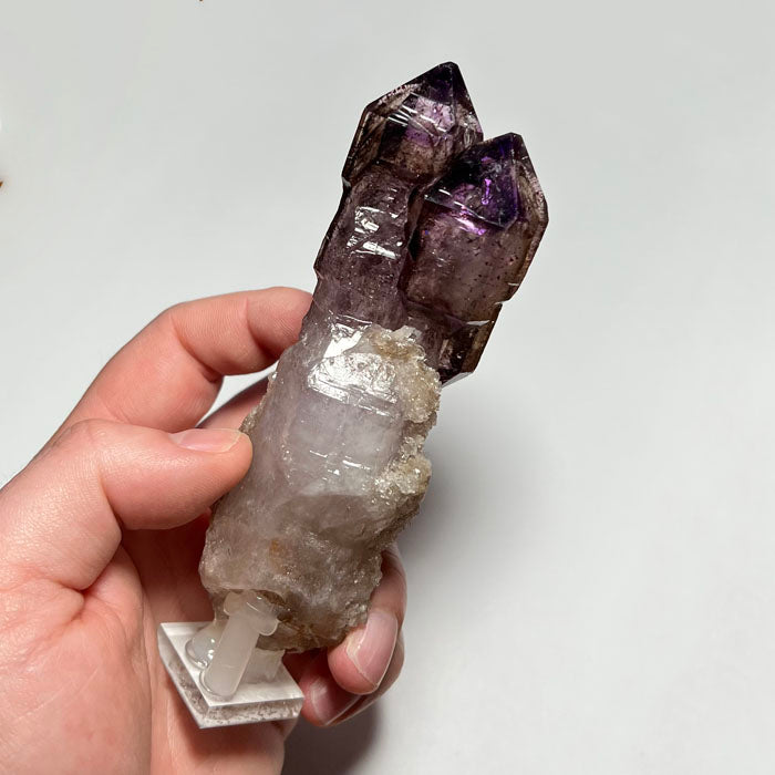 Zimbabwe Smoky Amethyst Scepter