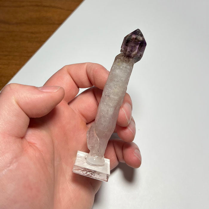 Smoky Amethyst Crystal Specimen Zimbabwe