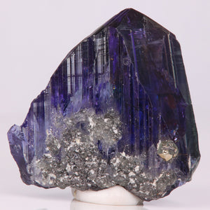 Natural unheated gemmy tanzanite crystal