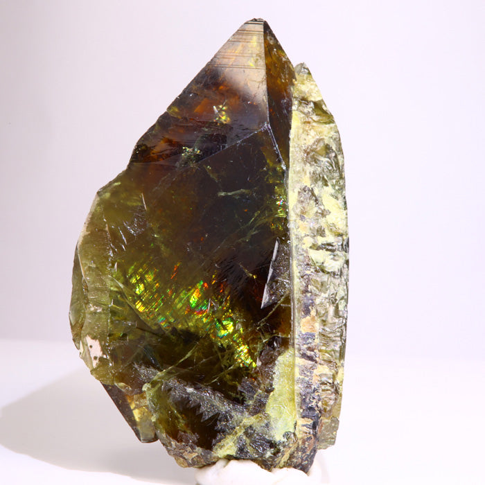 457ct Terminated Sphene (Titanite) Crystal from Tanzania - Mineral Mike