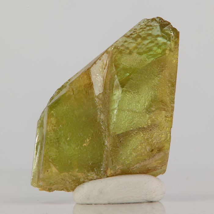 Sphene crystal Madagascar green yellow titanite