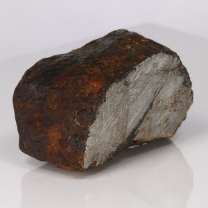 Iron Meteorite natural patina and etched surface