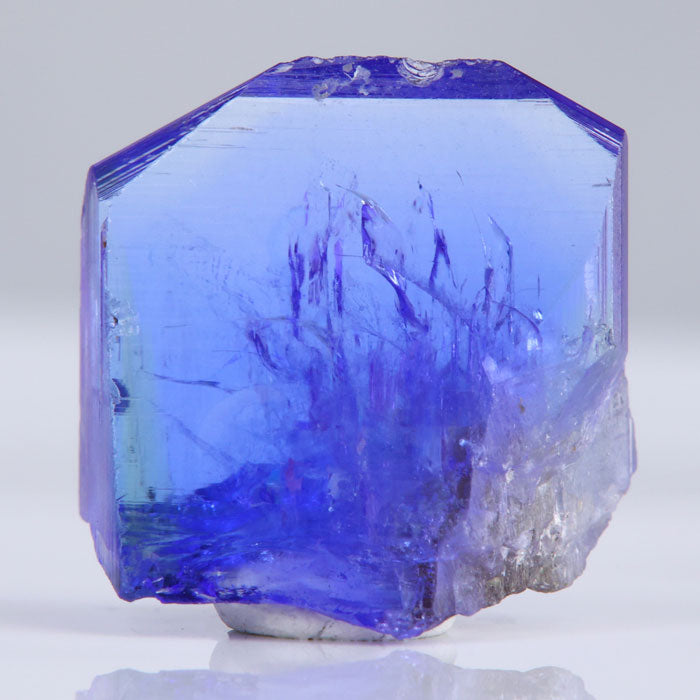 Clear Blue Tanzanite Crystal Mineral Specimen