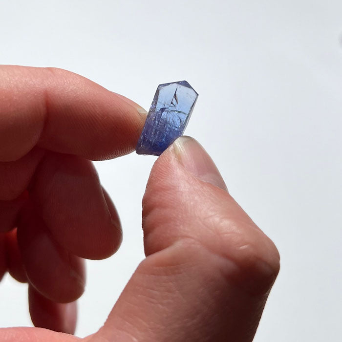 Raw Tanzanite Crystal Specimen