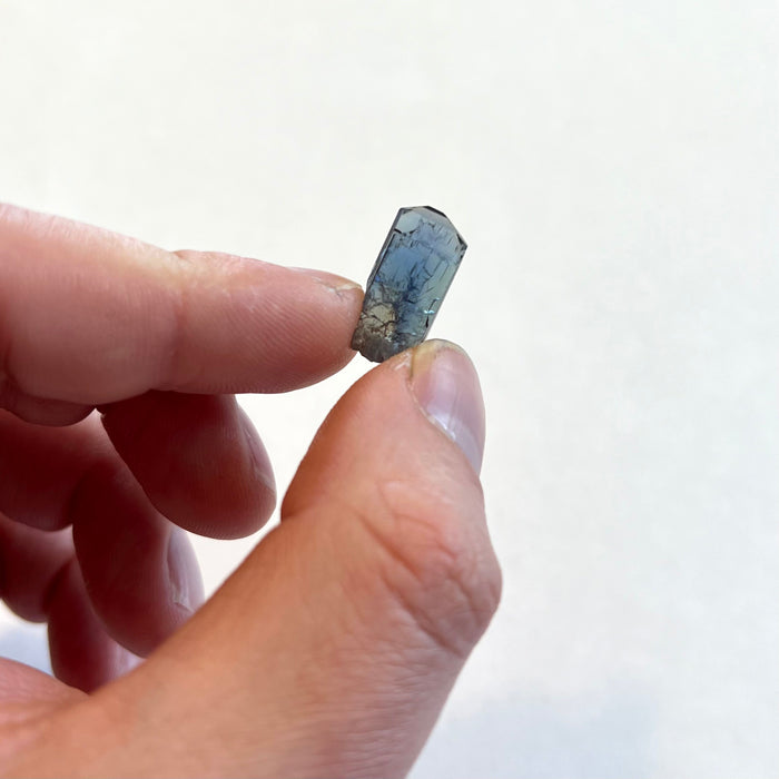 Raw Blue Unheated Tanzanite Crystal Mineral Specimen
