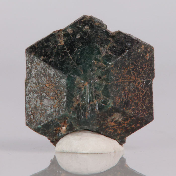 natural Alexandrite Mineral sample on a white background